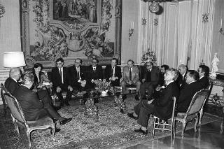 Incontro con i componenti del "Praesidium" del Comitato delle organizzazioni professionali agricole della Comunità Europea (COPA)