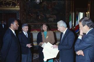 Herculano Adelaide Vieira, nuovo ambasciatore della Repubblica delle Isole di Capo Verde: presentazione delle Lettere credenziali