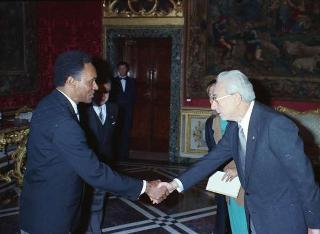 Herculano Adelaide Vieira, nuovo ambasciatore della Repubblica delle Isole di Capo Verde: presentazione delle Lettere credenziali