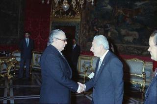 Luis Gaspar da Silva, Portogallo: presentazione delle Lettere credenziali