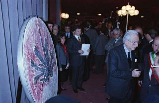 Intervento del Presidente della Repubblica,in forma privata,a Cairo Montenotte per la commemorazione di Francesco Cesare Rossi ed a Ferrania per una visita allo stabilimento della Società 3M. E visita a Stella San Giovanni presso la tomba del Presidente Sandro Pertini
