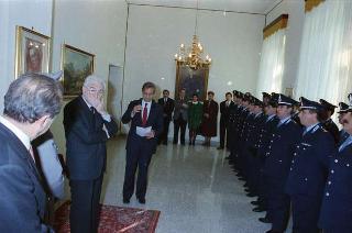 Intervento del Presidente della Repubblica,in forma privata,a Cairo Montenotte per la commemorazione di Francesco Cesare Rossi ed a Ferrania per una visita allo stabilimento della Società 3M. E visita a Stella San Giovanni presso la tomba del Presidente Sandro Pertini