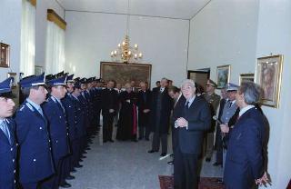 Intervento del Presidente della Repubblica,in forma privata,a Cairo Montenotte per la commemorazione di Francesco Cesare Rossi ed a Ferrania per una visita allo stabilimento della Società 3M. E visita a Stella San Giovanni presso la tomba del Presidente Sandro Pertini