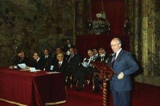 Visita ufficiale del Presidente dell'Unione delle Repubbliche Socialiste Sovietiche Mikhail Gorbaciov e della Signora Raissa Gorbaciova