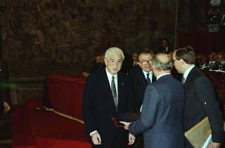 Visita ufficiale del Presidente dell'Unione delle Repubbliche Socialiste Sovietiche Mikhail Gorbaciov e della Signora Raissa Gorbaciova