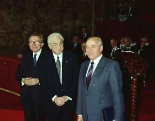 Visita ufficiale del Presidente dell'Unione delle Repubbliche Socialiste Sovietiche Mikhail Gorbaciov e della Signora Raissa Gorbaciova