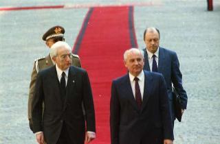 Visita ufficiale del Presidente dell'Unione delle Repubbliche Socialiste Sovietiche Mikhail Gorbaciov e della Signora Raissa Gorbaciova