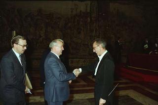 Visita ufficiale del Presidente dell'Unione delle Repubbliche Socialiste Sovietiche Mikhail Gorbaciov e della Signora Raissa Gorbaciova