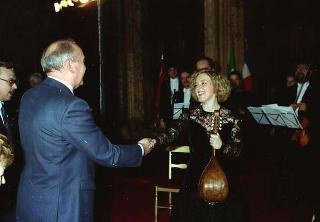 Visita ufficiale del Presidente dell'Unione delle Repubbliche Socialiste Sovietiche Mikhail Gorbaciov e della Signora Raissa Gorbaciova