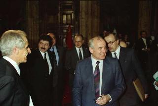 Visita ufficiale del Presidente dell'Unione delle Repubbliche Socialiste Sovietiche Mikhail Gorbaciov e della Signora Raissa Gorbaciova