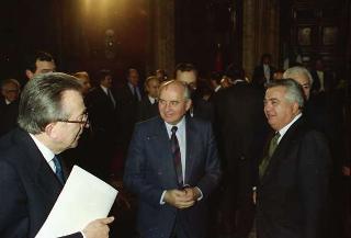 Visita ufficiale del Presidente dell'Unione delle Repubbliche Socialiste Sovietiche Mikhail Gorbaciov e della Signora Raissa Gorbaciova