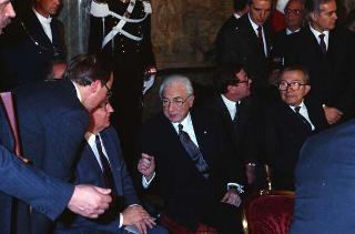 Visita ufficiale del Presidente dell'Unione delle Repubbliche Socialiste Sovietiche Mikhail Gorbaciov e della Signora Raissa Gorbaciova
