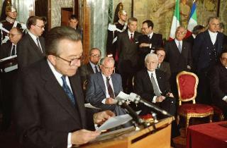 Visita ufficiale del Presidente dell'Unione delle Repubbliche Socialiste Sovietiche Mikhail Gorbaciov e della Signora Raissa Gorbaciova