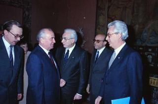 Visita ufficiale del Presidente dell'Unione delle Repubbliche Socialiste Sovietiche Mikhail Gorbaciov e della Signora Raissa Gorbaciova