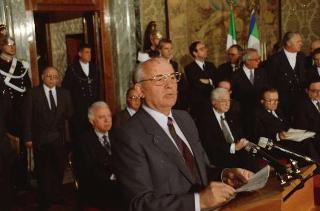Visita ufficiale del Presidente dell'Unione delle Repubbliche Socialiste Sovietiche Mikhail Gorbaciov e della Signora Raissa Gorbaciova
