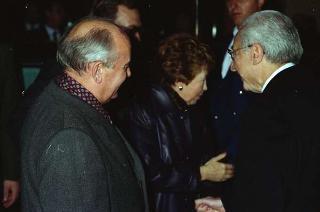 Visita ufficiale del Presidente dell'Unione delle Repubbliche Socialiste Sovietiche Mikhail Gorbaciov e della Signora Raissa Gorbaciova