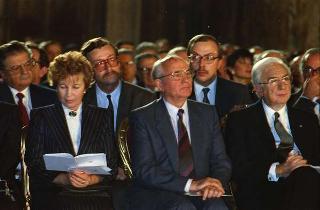 Visita ufficiale del Presidente dell'Unione delle Repubbliche Socialiste Sovietiche Mikhail Gorbaciov e della Signora Raissa Gorbaciova