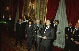 Incontro con la Giunta esecutiva del Centro nazionale per la bontà nella scuola e i vincitori del 40° Premio nazionale "Livio Tempesta"