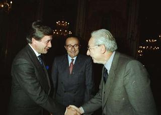 Incontro con la Giunta esecutiva del Centro nazionale per la bontà nella scuola e i vincitori del 40° Premio nazionale "Livio Tempesta"