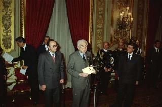 Incontro con la Giunta esecutiva del Centro nazionale per la bontà nella scuola e i vincitori del 40° Premio nazionale "Livio Tempesta"