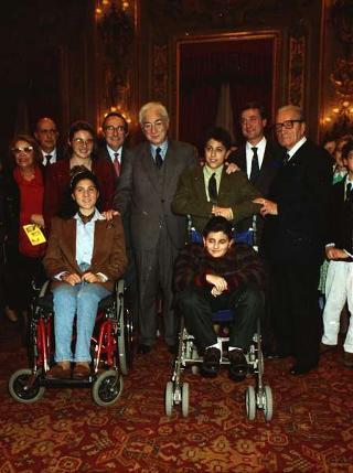 Incontro con la Giunta esecutiva del Centro nazionale per la bontà nella scuola e i vincitori del 40° Premio nazionale "Livio Tempesta"