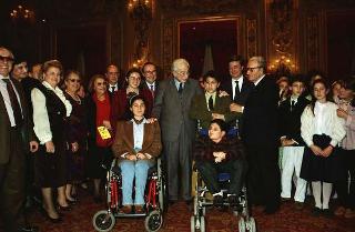 Incontro con la Giunta esecutiva del Centro nazionale per la bontà nella scuola e i vincitori del 40° Premio nazionale "Livio Tempesta"