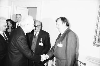 Intervento del Presidente della Repubblica, in forma privata, alla cerimonia inaugurale del Convegno "Scienza e tecnologia in un mondo in evoluzione - Il ruolo dell'Europa". Castelporziano