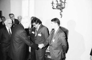 Intervento del Presidente della Repubblica, in forma privata, alla cerimonia inaugurale del Convegno "Scienza e tecnologia in un mondo in evoluzione - Il ruolo dell'Europa". Castelporziano