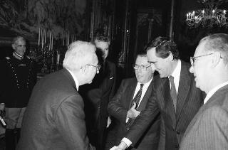 Incontro con una delegazione di partecipanti alla Conferenza dei presidenti delle Confederazioni industriali d'Europa