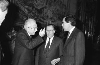 Incontro con una delegazione di partecipanti alla Conferenza dei presidenti delle Confederazioni industriali d'Europa