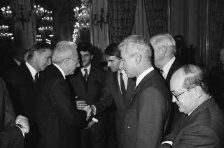 Incontro con una delegazione di partecipanti alla Conferenza dei presidenti delle Confederazioni industriali d'Europa
