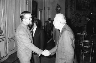 Incontro del Presidente della Repubblica Francesco Cossiga con il Comitato di Presidenza della Confederazione europea dei sindacati