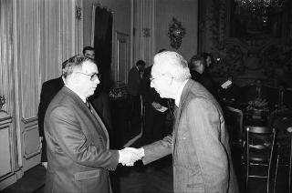 Incontro del Presidente della Repubblica Francesco Cossiga con il Comitato di Presidenza della Confederazione europea dei sindacati