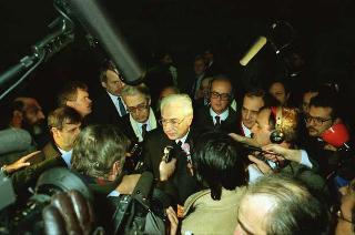 Visita del Presidente Francesco Cossiga a Berlino (Germania)