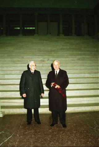 Visita del Presidente Francesco Cossiga a Berlino (Germania)