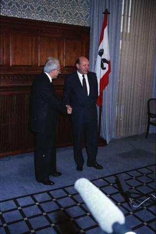 Visita del Presidente Francesco Cossiga a Berlino (Germania)