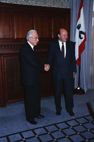Visita del Presidente Francesco Cossiga a Berlino (Germania)