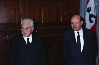 Visita del Presidente Francesco Cossiga a Berlino (Germania)