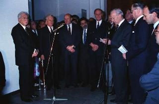 Visita del Presidente Francesco Cossiga a Berlino (Germania)