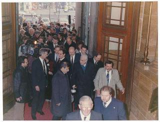 Visita del Presidente Francesco Cossiga a Berlino (Germania)