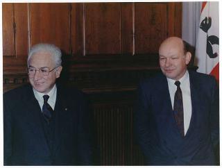 Visita del Presidente Francesco Cossiga a Berlino (Germania)
