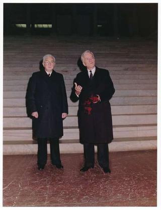 Visita del Presidente Francesco Cossiga a Berlino (Germania)