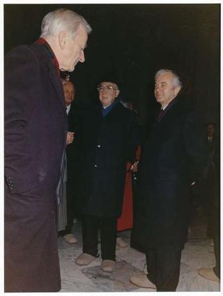 Visita del Presidente Francesco Cossiga a Berlino (Germania)