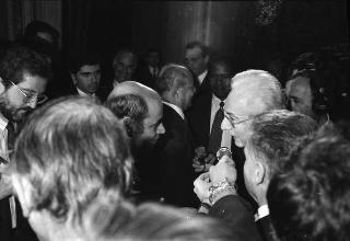Presentazione degli auguri da parte del Corpo Diplomatico al Presidente della Repubblica Francesco Cossiga