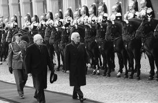 Colloquio e successiva colazione in onore del Presidente della Repubblica Algerina Democratica e Popolare Chadli Bendjedid