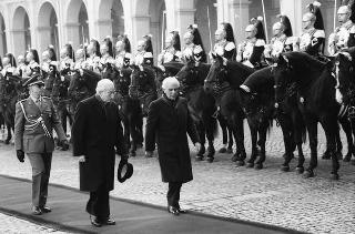Colloquio e successiva colazione in onore del Presidente della Repubblica Algerina Democratica e Popolare Chadli Bendjedid