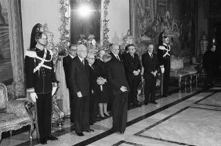 Ricevimento delle Alte Cariche dello Stato per gli auguri di Natale e Capodanno