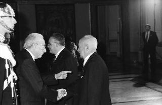 Ricevimento delle Alte Cariche dello Stato per gli auguri di Natale e Capodanno