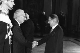 Ricevimento delle Alte Cariche dello Stato per gli auguri di Natale e Capodanno