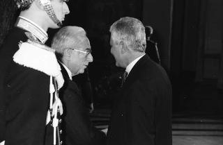 Ricevimento delle Alte Cariche dello Stato per gli auguri di Natale e Capodanno